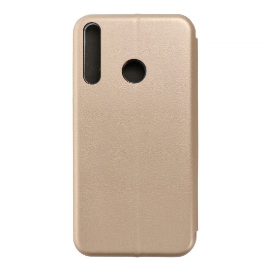 Huawei P40 Lite E Forcell Elegance Book Gold Кейс