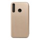Huawei P40 Lite E Forcell Elegance Book Gold Кейс