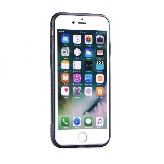 Huawei P40 Lite E Forcell Glass Black Кейс