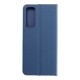Huawei P Smart 2021 Forcell Luna Book Carbon Blue Кейс