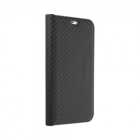 Huawei P Smart 2021 Forcell Luna Book Carbon Black Кейс