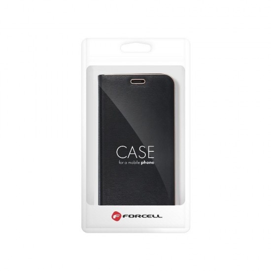 Huawei P Smart 2021 Forcell Luna Book Gold Black Кейс