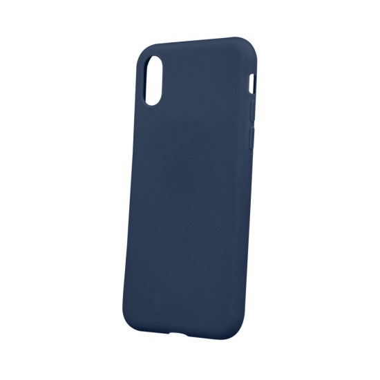 Apple iPhone 7, 8, SE Matt TPU Dark Blue Кейс