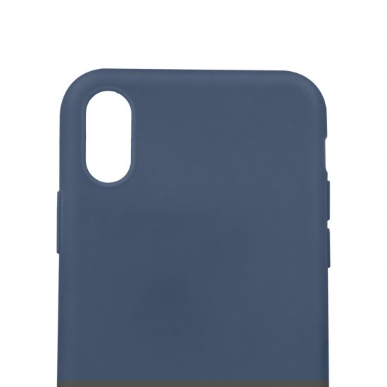 Apple iPhone 7, 8, SE Matt TPU Dark Blue Кейс