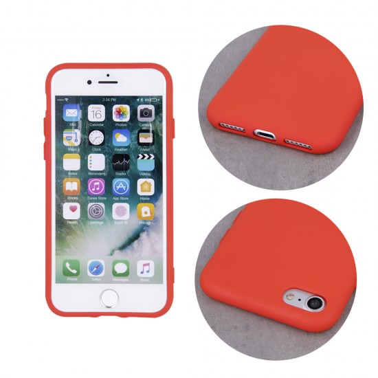 Apple iPhone 7, 8, SE Silicon Red Кейс