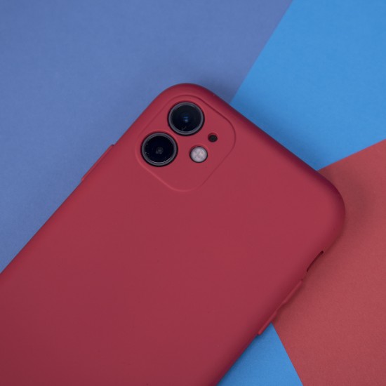Apple iPhone 7, 8, SE Silicon Red Кейс