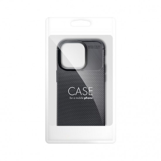 Apple iPhone 7, 8, SE Carbon Premium Black Кейс