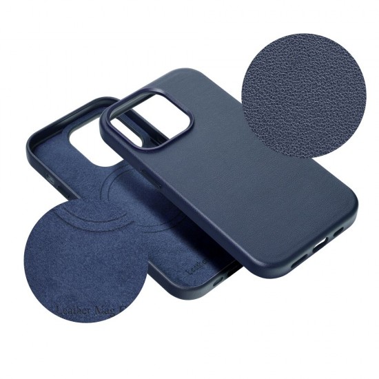 Apple iPhone 11 Pro Max Leather Mag Cover Indigo Blue Кейс