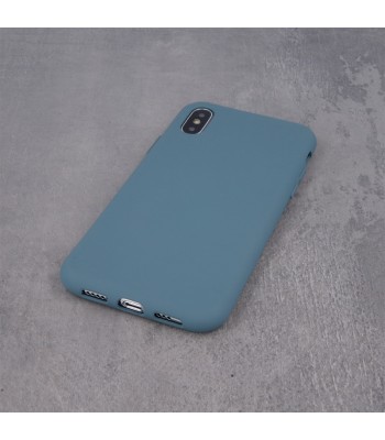 Apple iPhone 11 Silicon Grey Blue Кейс