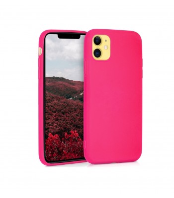 Apple iPhone 11 Silicon Pink Кейс