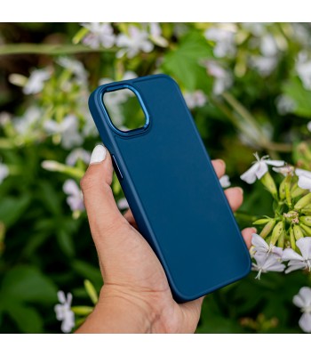 Apple iPhone 12, 12 Pro Satin Blue Кейс