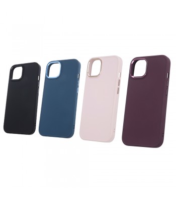 Apple iPhone 12, 12 Pro Satin Burgundy Кейс