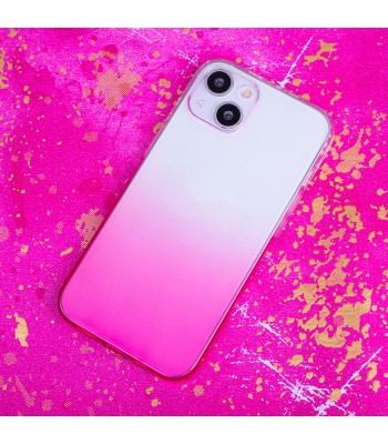 Apple iPhone 12 Gradient 2mm Pink Кейс