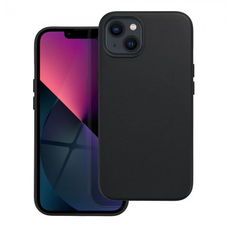 Apple iPhone 13 Leather Mag Cover Black Кейс
