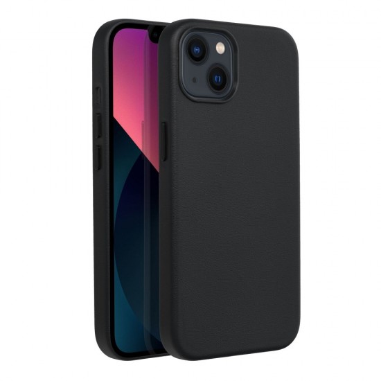 Apple iPhone 13 Leather Mag Cover Black Кейс