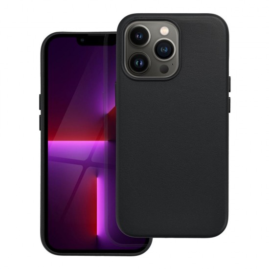 Apple iPhone 13 Pro Leather Mag Cover Black Кейс
