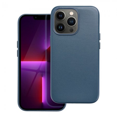 Apple iPhone 13 Pro Leather Mag Cover Indigo Blue Кейс