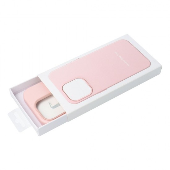 Apple iPhone 13 Pro Leather Mag Cover Sand Pink Кейс