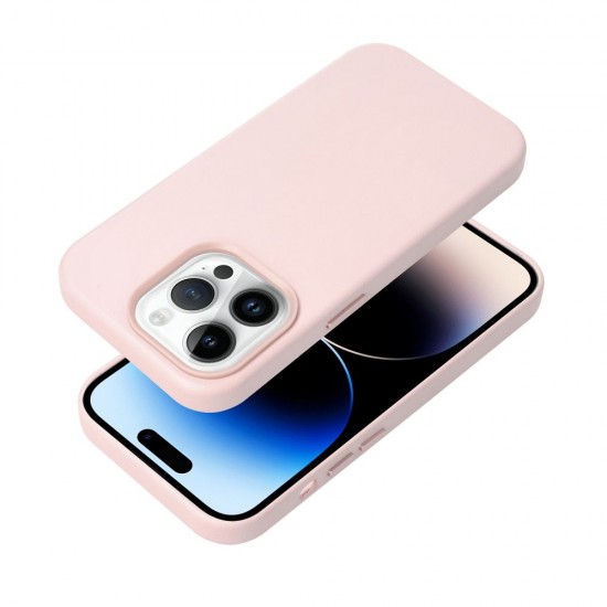 Apple iPhone 13 Pro Leather Mag Cover Sand Pink Кейс