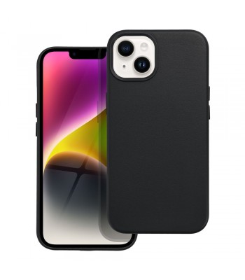 Apple iPhone 14 Leather Mag Cover Black Кейс