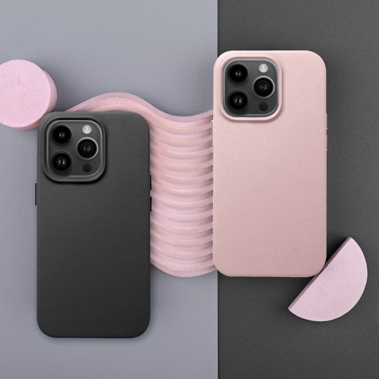Apple iPhone 14 Leather Mag Cover Black Кейс