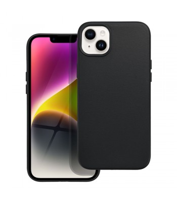 Apple iPhone 14 Plus Leather Mag Cover Black Кейс