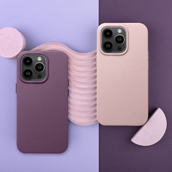 Apple iPhone 14 Plus Leather Mag Cover Dark Violet Кейс