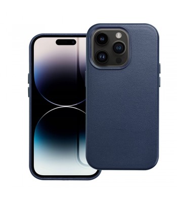 Apple iPhone 14 Pro Leather Mag Cover Indigo Blue Кейс
