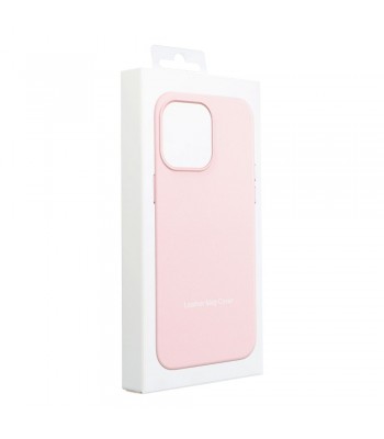 Apple iPhone 14 Pro Leather Mag Cover Sand Pink Кейс