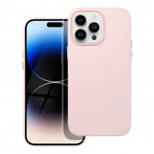 Apple iPhone 14 Pro Max Leather Mag Cover Sand Pink Кейс Apple iPhone 14 Pro Max Leather Mag Cover Sand Pink Кейс