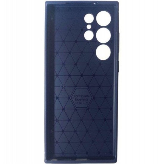 Huawei Nova 9 Devia Carbon Fiber Blue Кейс
