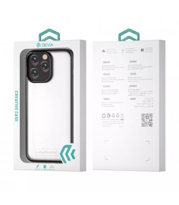 Apple iPhone 15 Pro Devia Glimmer Silver Кейс