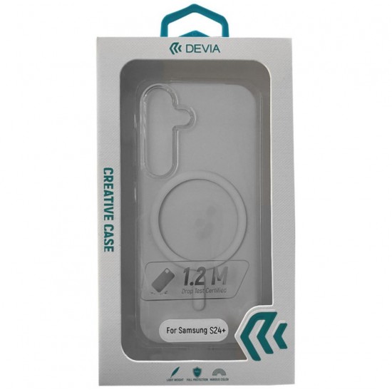 Samsung S24 Ultra Devia Pure Clear Magnetic Кейс