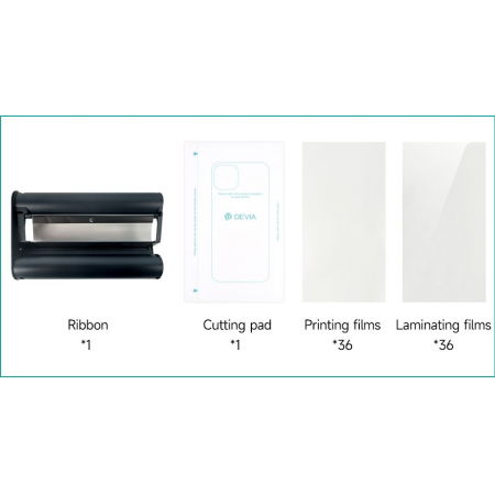 Devia 386961 DV1425 Thermal Sublimation Printer Film Suit