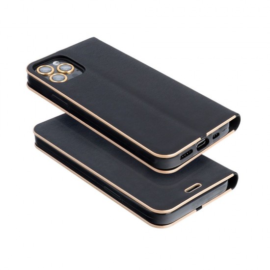 Huawei Mate 10 Lite Luna Book Gold Black Кейс