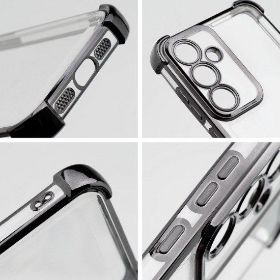 Samsung S25 Edge Antishock Electro Black Кейс