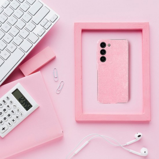 Samsung A56 5G Blink Clear Case 2mm Pink Кейс