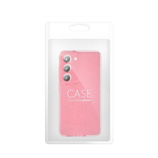 Samsung A56 5G Blink Clear Case 2mm Pink Кейс