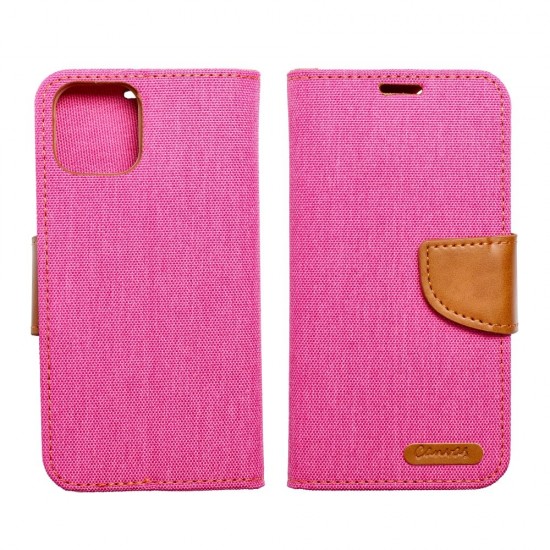 Samsung A15 Canvas Book Pink Кейс