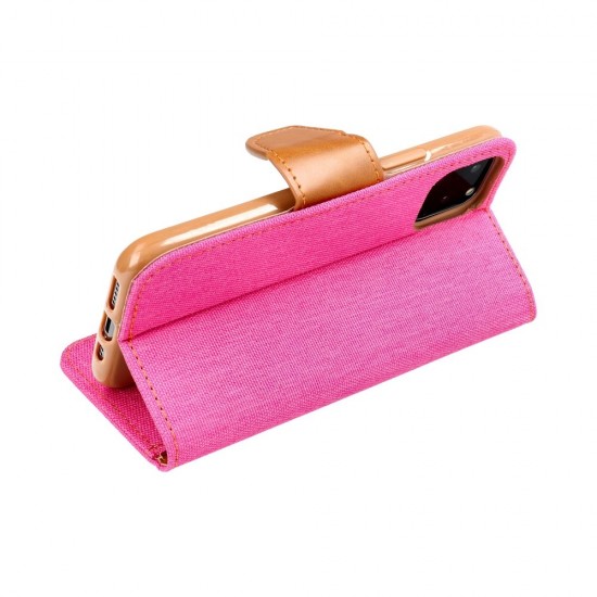 Samsung A15 Canvas Book Pink Кейс