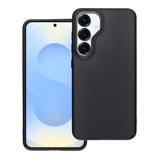 Samsung S25 Carbon Elite Mag Black Кейс