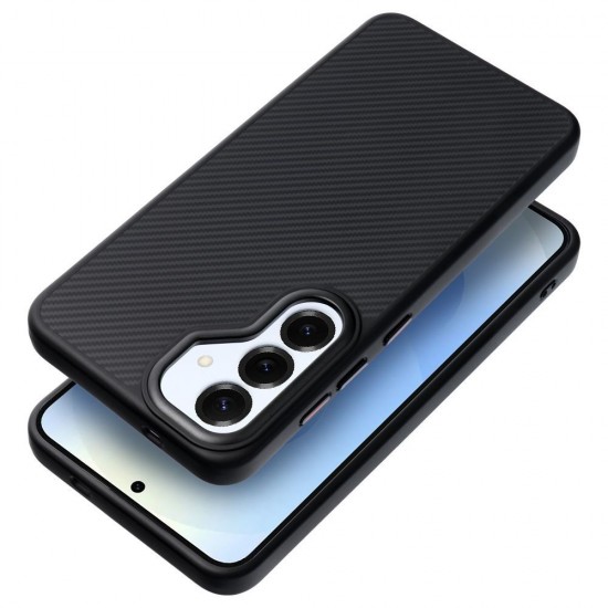 Samsung S25 Carbon Elite Mag Black Кейс