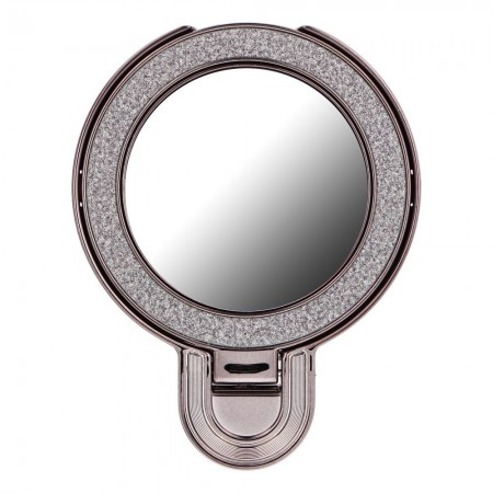 PT Circle Mirror Stick-on Black Стойка