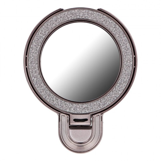 PT Circle Mirror Stick-on Black Стойка