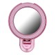 PT Circle Mirror Stick-on Pink Стойка