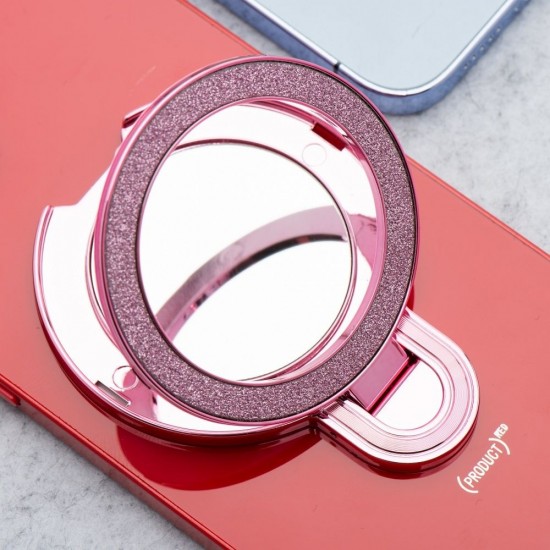 PT Circle Mirror Stick-on Pink Стойка