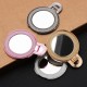PT Circle Mirror Stick-on Pink Стойка