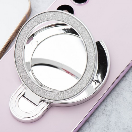 PT Circle Mirror Stick-on Silver Стойка