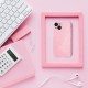 Apple iPhone 17 Clear 2mm Blink Pink Кейс