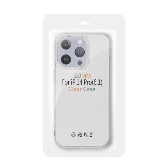 Apple iPhone 17 Pro Max Clear 2mm Camera Protection Transparent Кейс